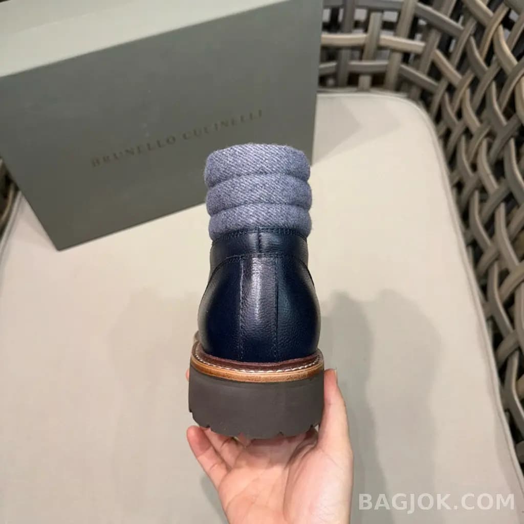 보스넬로쿠치넬리 브루넬로 쿠치넬리 앵클 부츠 상세 이미지