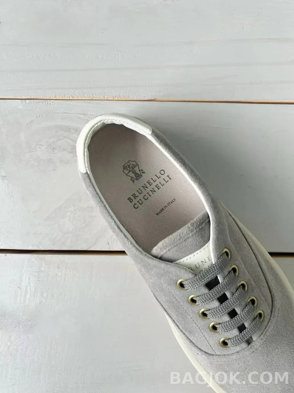 보스넬로쿠치넬리 보스넬로 쿠치넬리 로우탑 스니커즈 ver.2 (스웨이드) 상세 이미지
