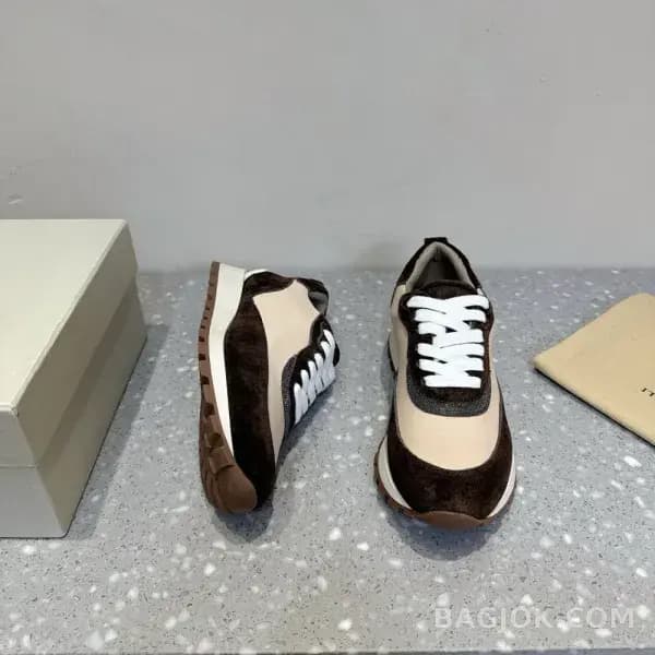 보스넬로쿠치넬리 보스넬로 쿠치넬리 클래식 러너 스니커즈 상세 이미지