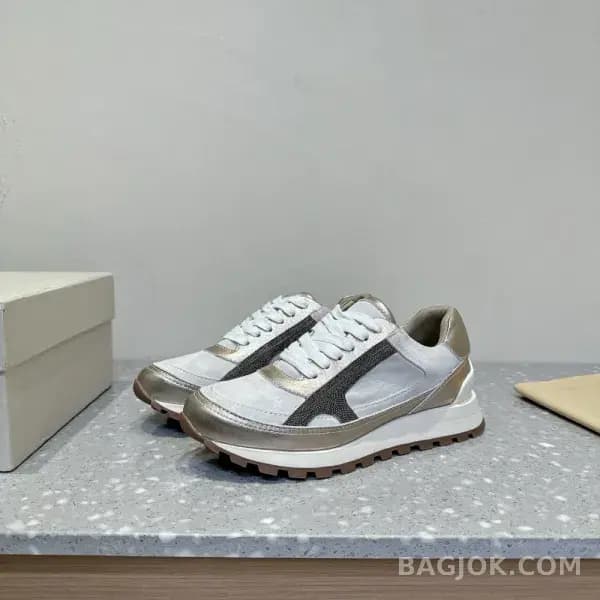 보스넬로쿠치넬리 보스넬로 쿠치넬리 크로스 패널 스니커즈 상세 이미지