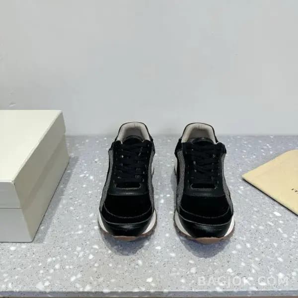 보스넬로쿠치넬리 보스넬로 쿠치넬리 크로스 패널 스니커즈 상세 이미지