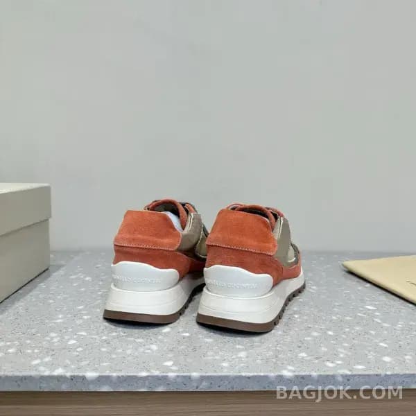 보스넬로쿠치넬리 보스넬로 쿠치넬리 크로스 패널 스니커즈 상세 이미지