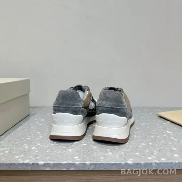 보스넬로쿠치넬리 보스넬로 쿠치넬리 크로스 패널 스니커즈 상세 이미지