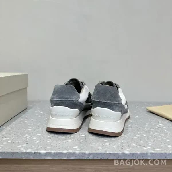 보스넬로쿠치넬리 보스넬로 쿠치넬리 크로스 패널 스니커즈 상세 이미지