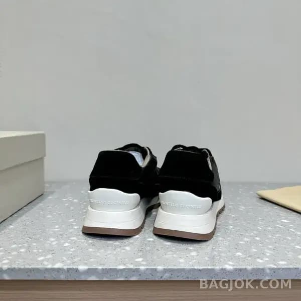보스넬로쿠치넬리 보스넬로 쿠치넬리 크로스 패널 스니커즈 상세 이미지