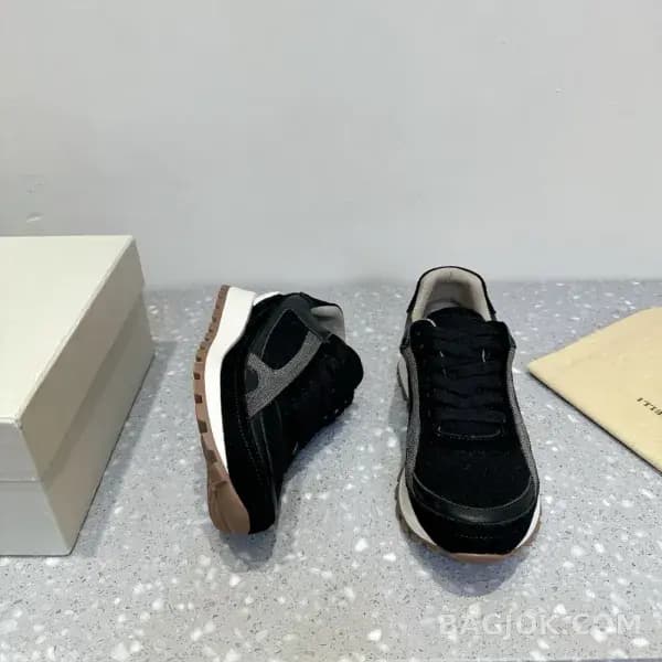 보스넬로쿠치넬리 보스넬로 쿠치넬리 크로스 패널 스니커즈 상세 이미지