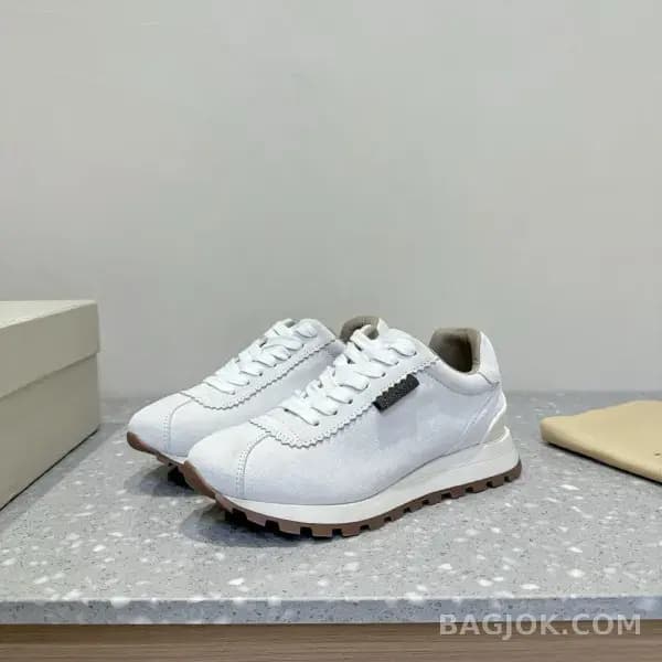 보스넬로쿠치넬리 보스넬로 쿠치넬리 콘트라스트 패널 러너 스니커즈 상세 이미지