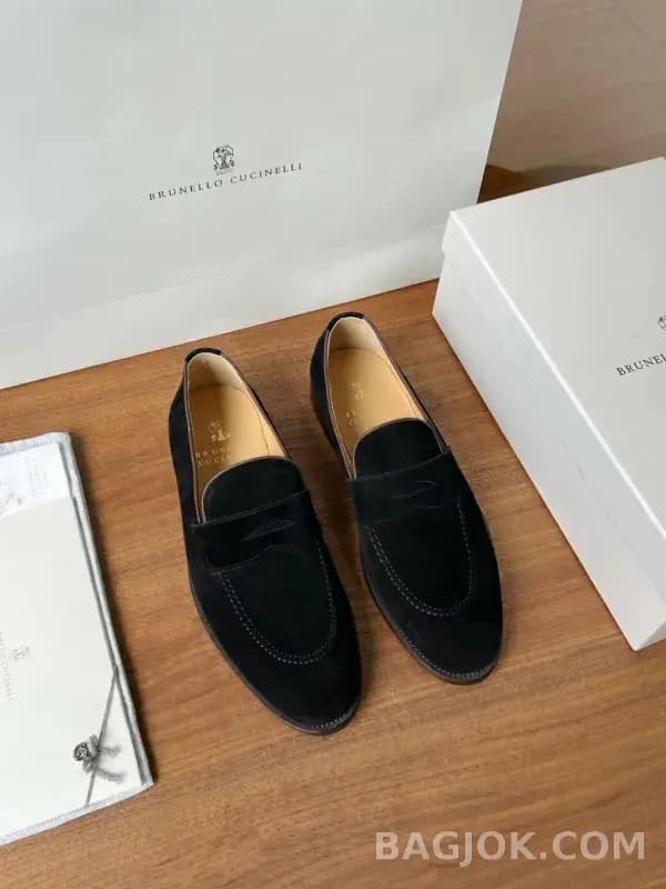 보스넬로쿠치넬리 보스넬로 쿠치넬리 클래식 페니 로퍼 상세 이미지
