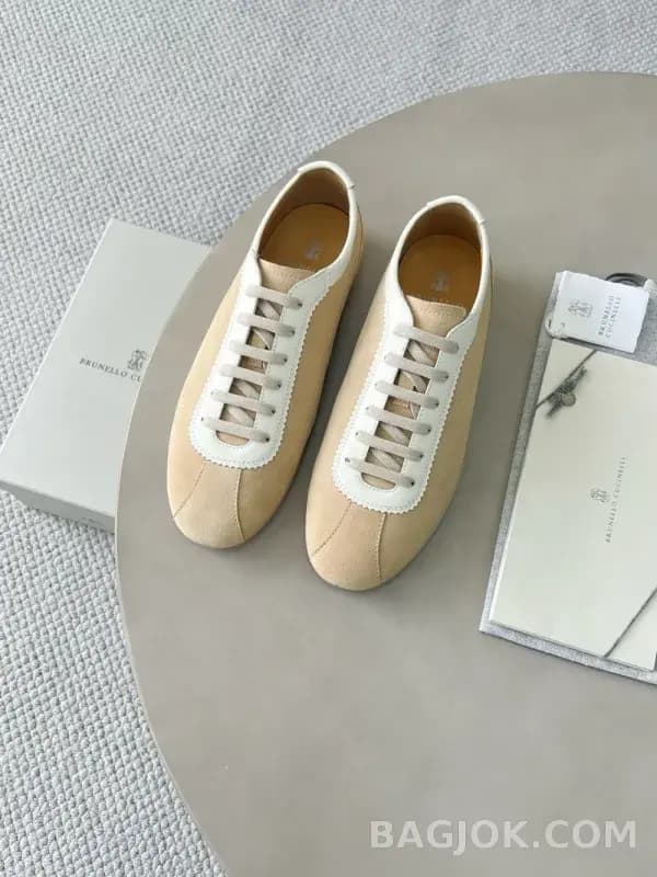 보스넬로쿠치넬리 보스넬로 쿠치넬리 클래식 스웨이드 스니커즈 상세 이미지