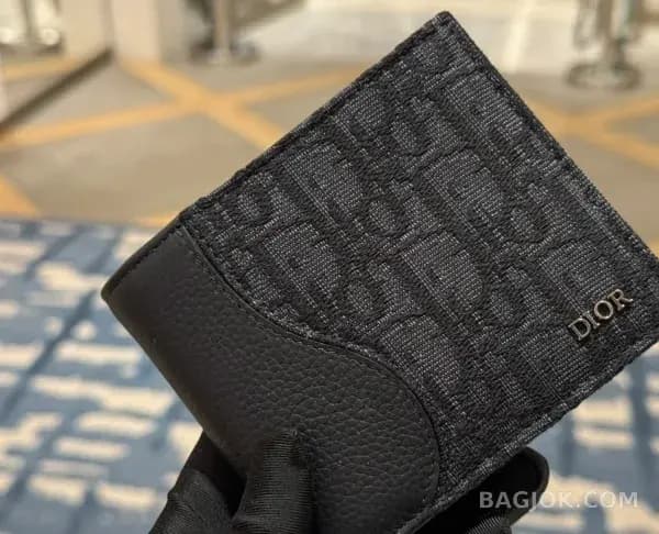 디올 디올 새들 반지갑 상세 이미지
