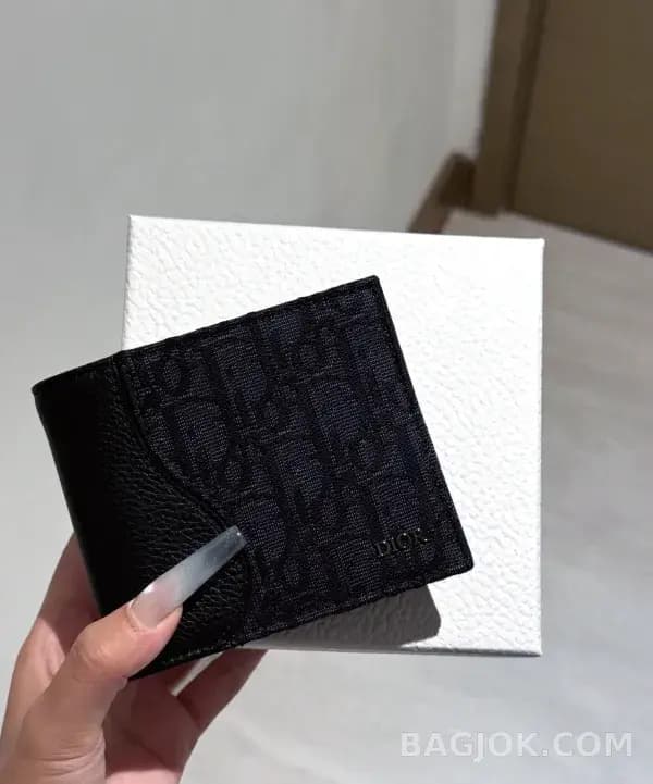 디올 디올 새들 반지갑 상세 이미지