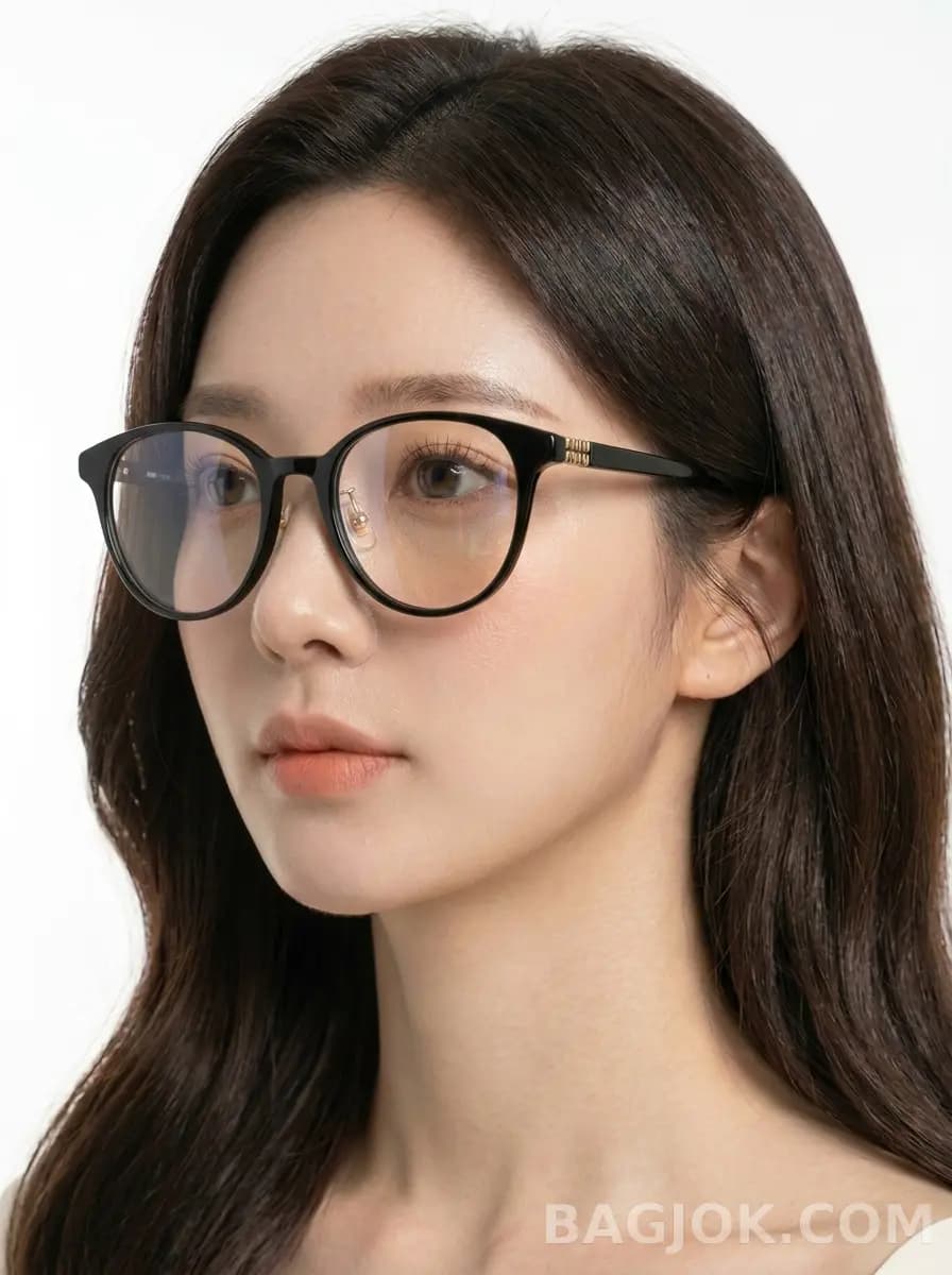 MIU MIU Round Cat-Eye 안경_대표이미지
