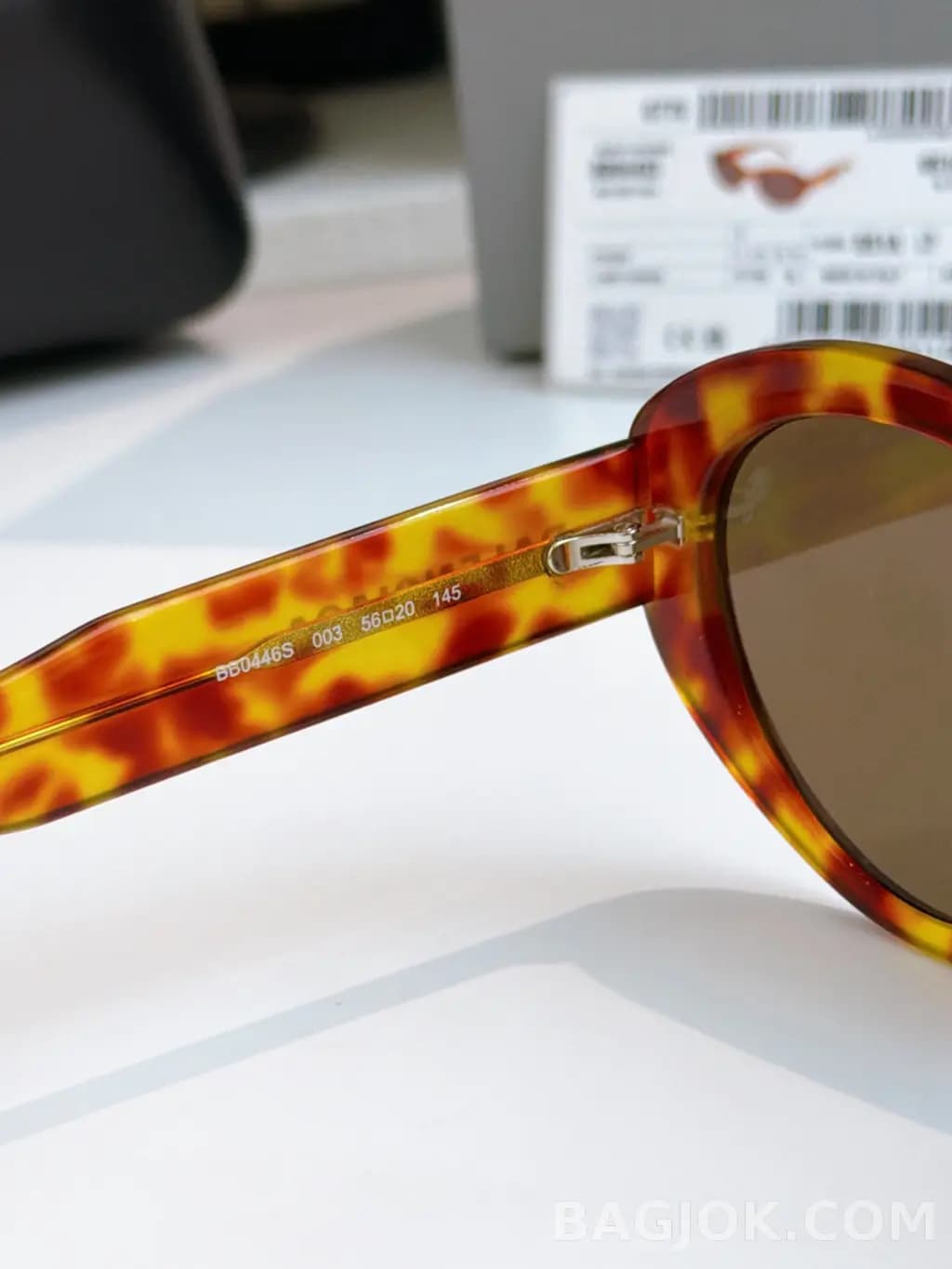 발렌시아가 BALENCIAGA Oval Cat-Eye Sunglasses 상세 이미지