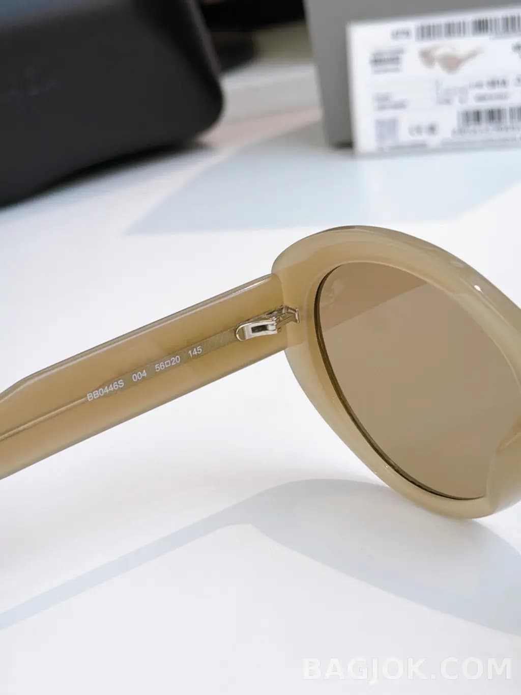 발렌시아가 BALENCIAGA Oval Cat-Eye Sunglasses 상세 이미지