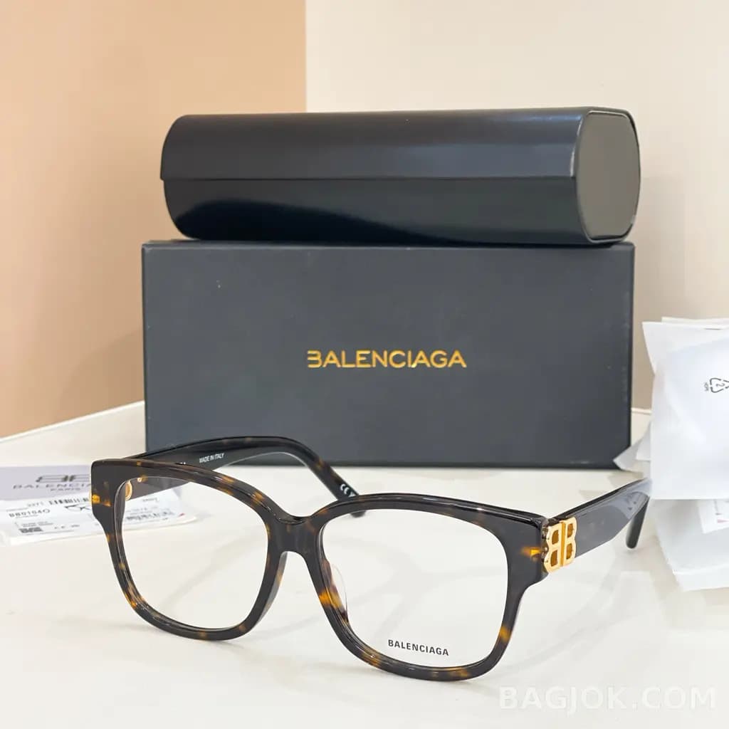 발렌시아가 BALENCIAGA Square BB Logo 안경 상세 이미지