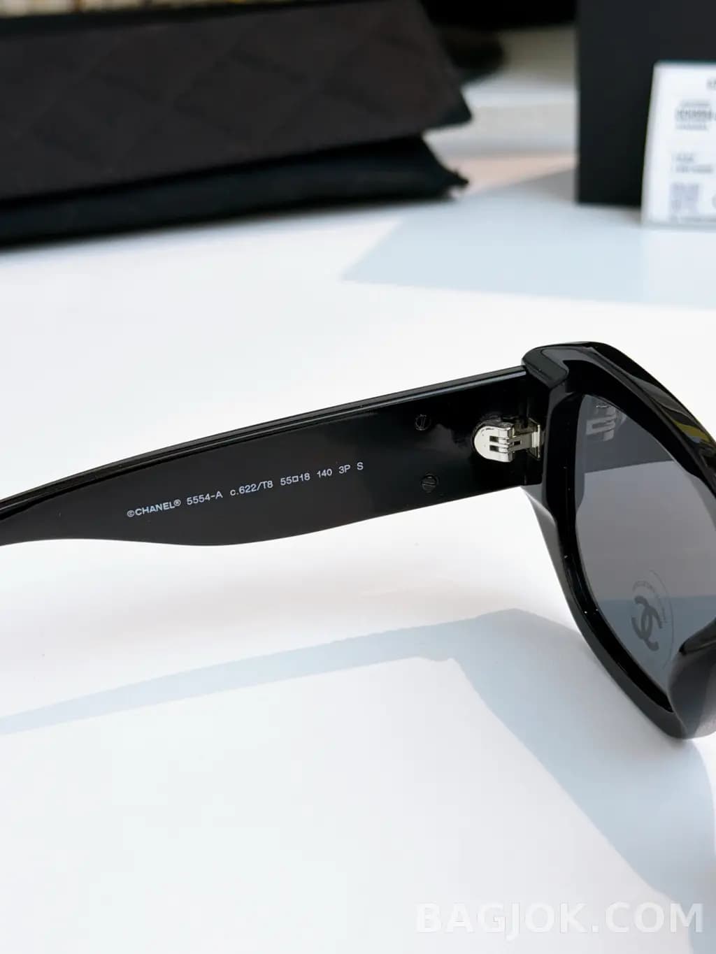 샤넬 CHANEL CH5554 Rectangular Sunglasses 상세 이미지