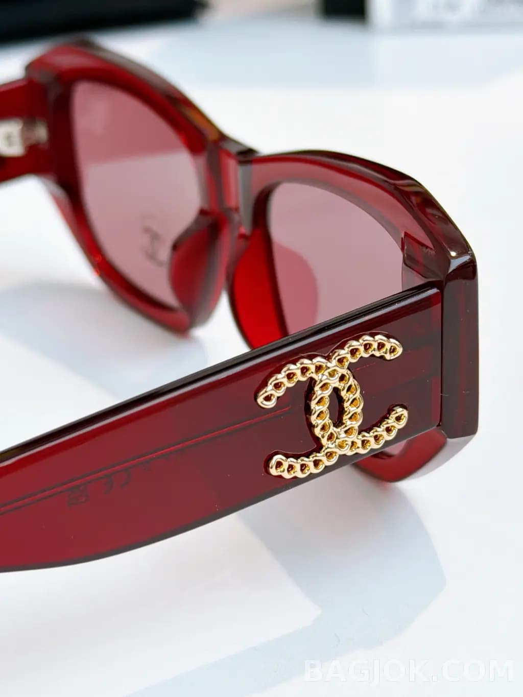 샤넬 CHANEL CH5554 Rectangular Sunglasses 상세 이미지