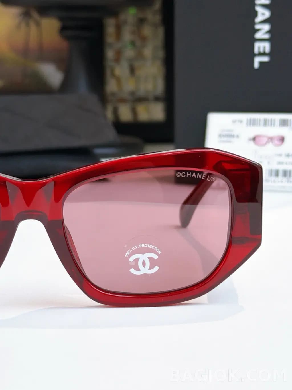 샤넬 CHANEL CH5554 Rectangular Sunglasses 상세 이미지