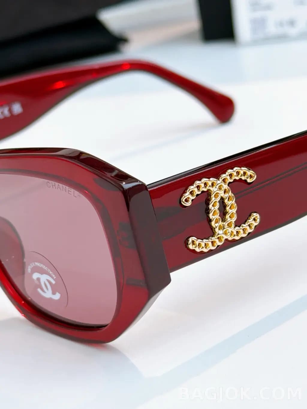 샤넬 CHANEL CH5554 Rectangular Sunglasses 상세 이미지
