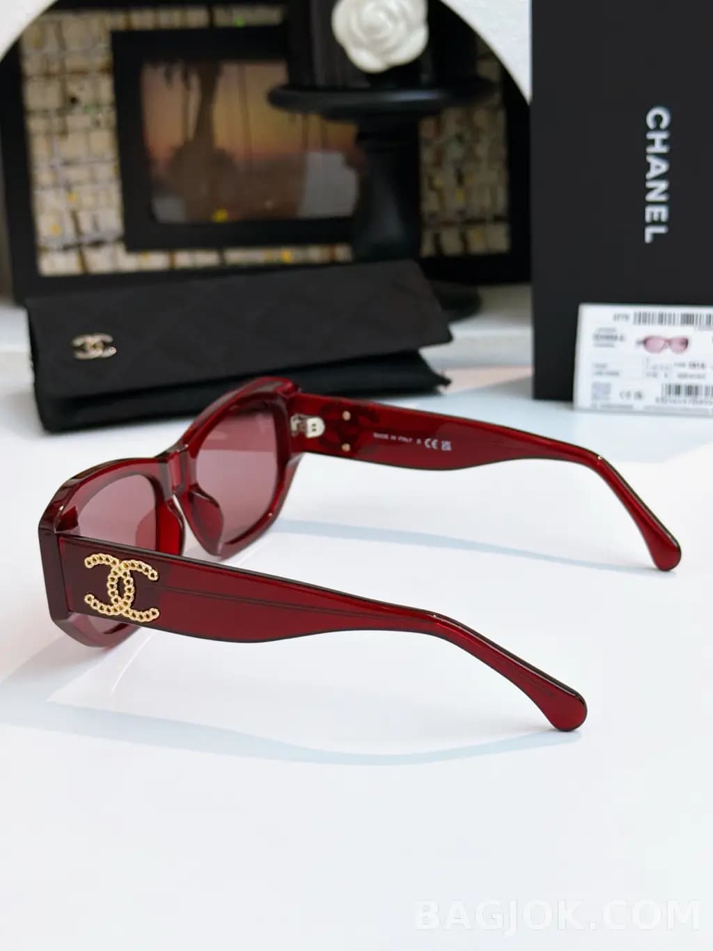 샤넬 CHANEL CH5554 Rectangular Sunglasses 상세 이미지