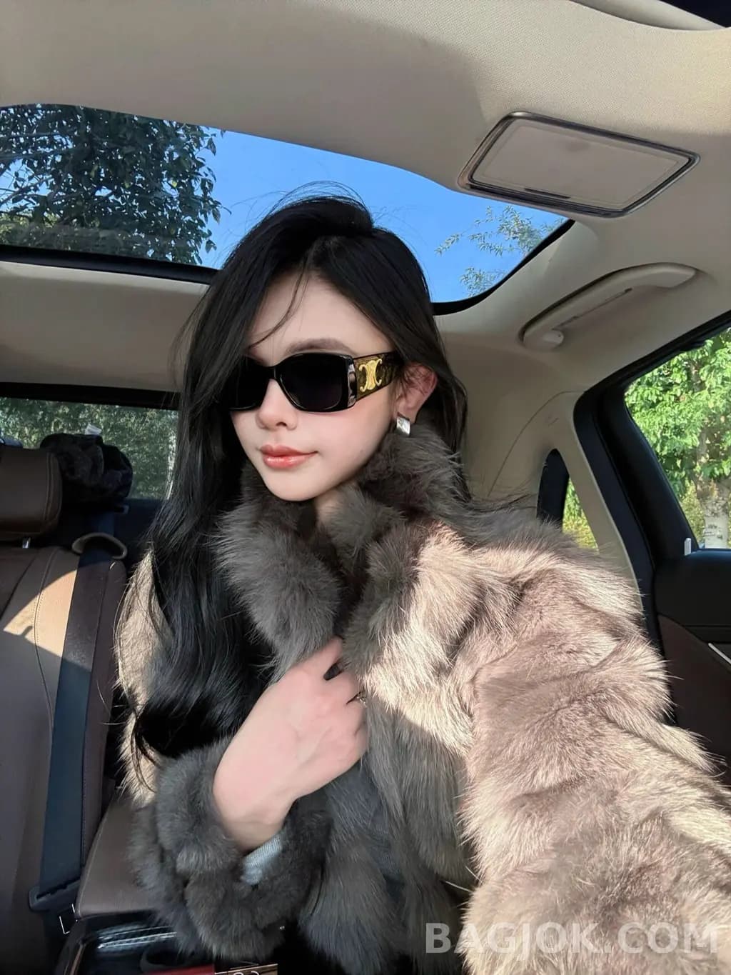 셀린느 CELINE CL40282U Triomphe Sunglasses 상세 이미지