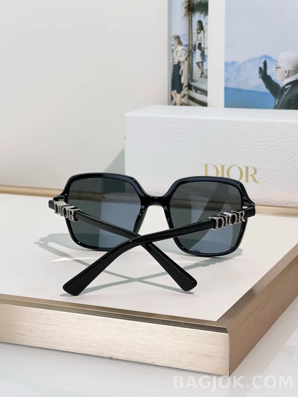 디올 DIOR Square Sunglasses(스와로브스키 디테일) 상세 이미지