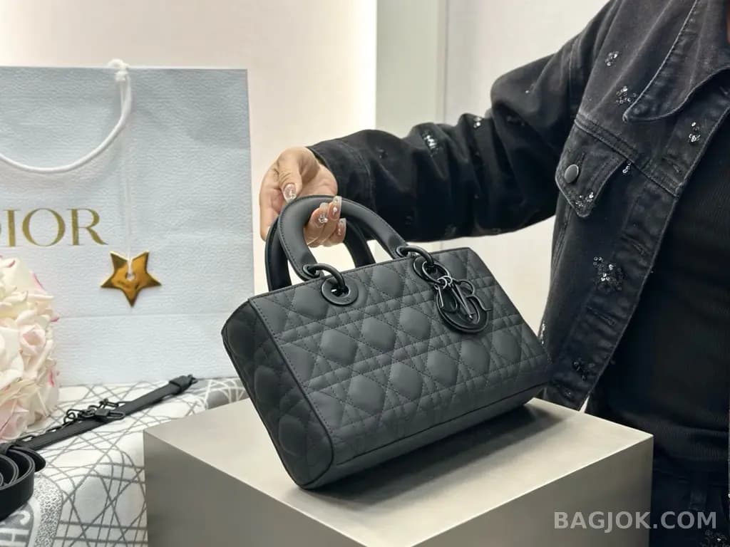 디올 디올 울트라 매트 디조이백 미디움 상세 이미지