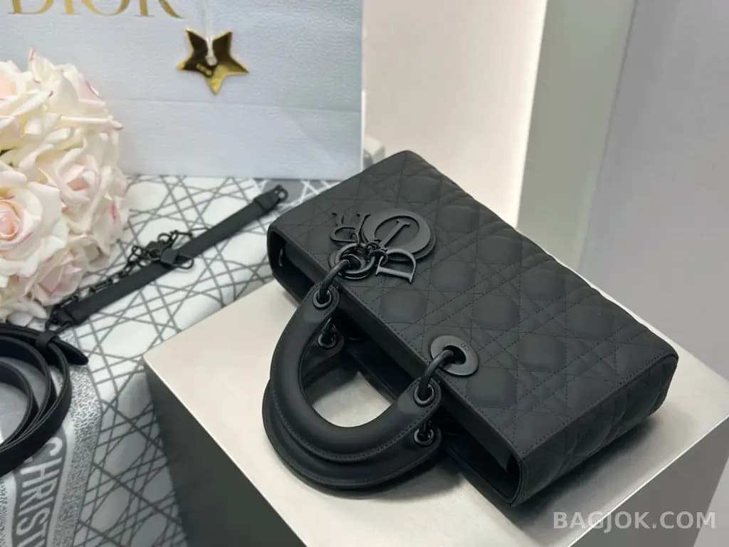 디올 디올 울트라 매트 디조이백 미디움 상세 이미지