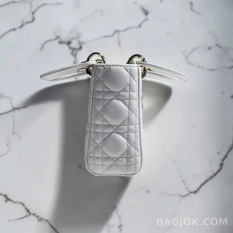 디올 디올 레이디백 미니 (램스킨/금장) 상세 이미지