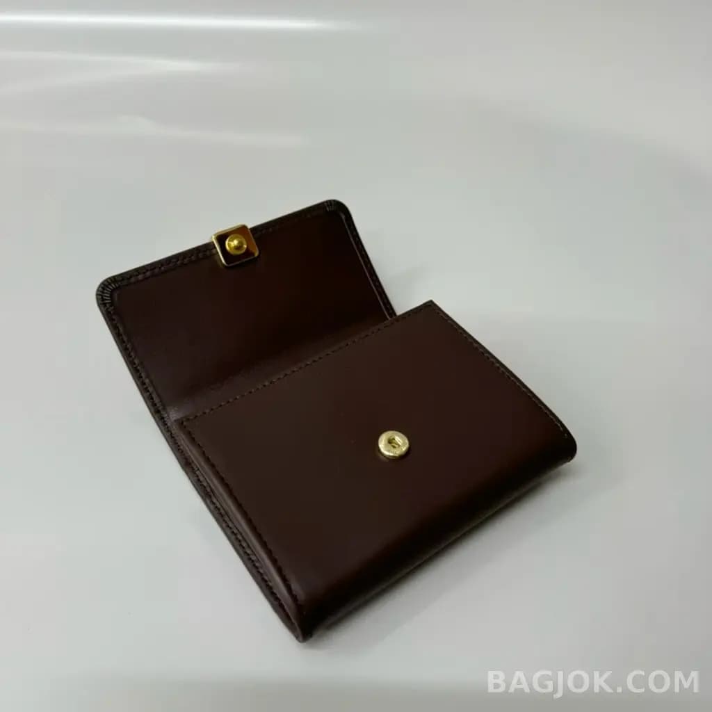 미우미우 미우미우 로고 레더 반지갑 상세 이미지